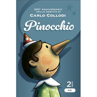 2 Euro Taliansko 2026 - Pinocchio (BU)