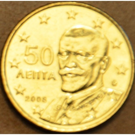 Euromince mince 50 cent Grécko 2008 (UNC)