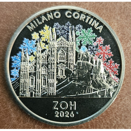 Szlovákia 2026 - Cortina medál (UNC)