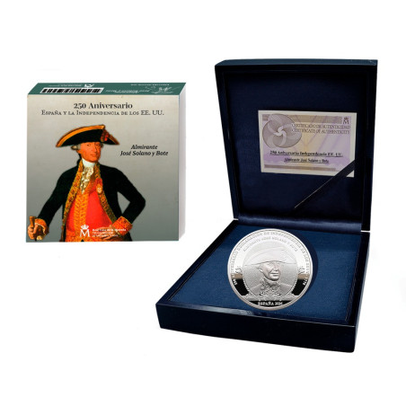 10 Euro Španielsko 2026 Nezávislosť – Solano Y Bote (Proof)