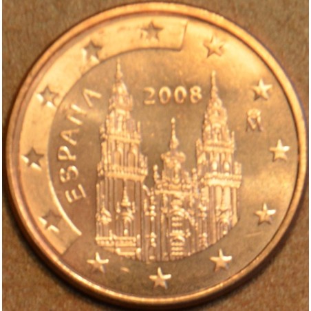 euroerme érme 5 cent Spanyolország 2008 (UNC)