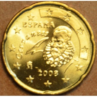 Euromince mince 20 cent Španielsko 2008 (UNC)