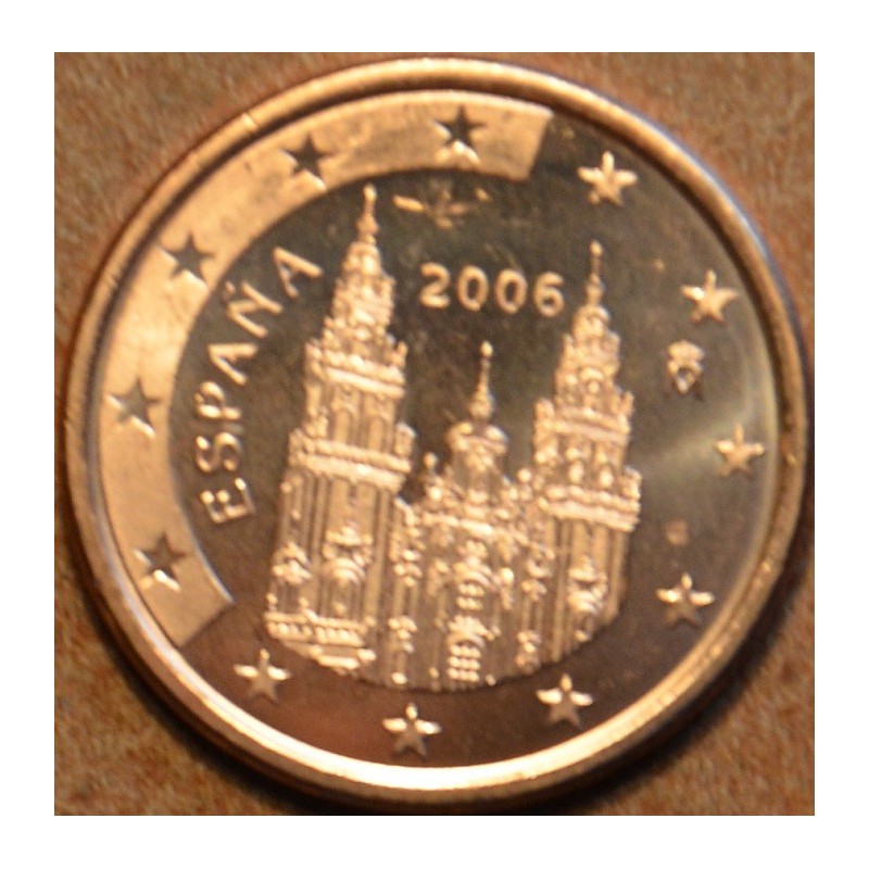 euroerme érme 1 cent Spanyolország 2006 (UNC)