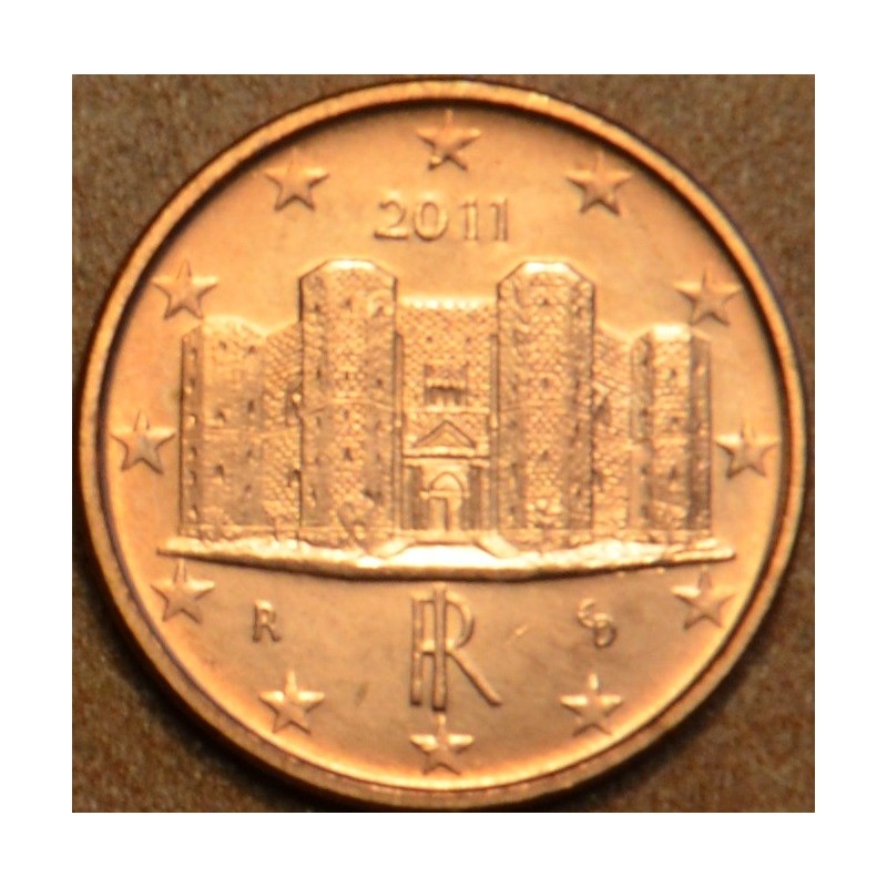 Euromince mince 1 cent Taliansko 2011 (UNC)