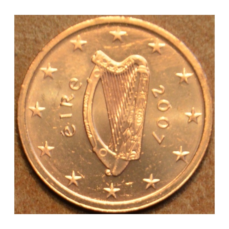 euroerme érme 1 cent Írország 2007 (UNC)