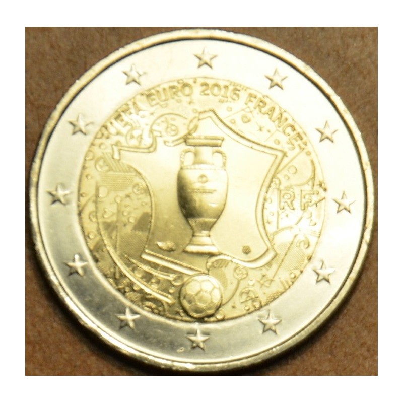 Euromince mince 2 Euro Francúzsko 2016 - UEFA (UNC)