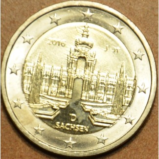 eurocoin eurocoins 2 Euro Germany 2016 \\"J\\" Saxony: Dresden (UNC)