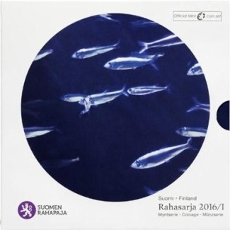 euroerme érme Finnország 2016 - 8 részes forgalmi sor (BU)