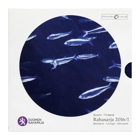 euroerme érme Finnország 2016 - 8 részes forgalmi sor (BU)