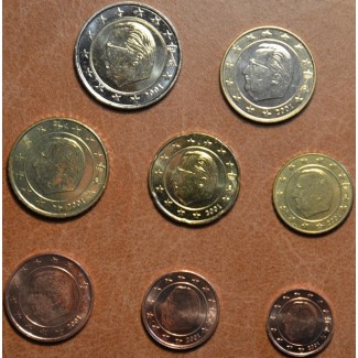 euroerme érme Belga 8 részes forgalmi sor 2001 (UNC)