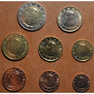 Euromince mince Sada 8 belgických mincí 2003 (UNC)
