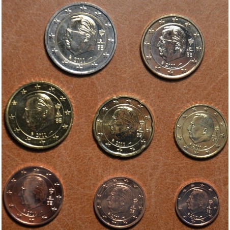 eurocoin eurocoins Set of 8 coins Belgium 2011 (UNC)