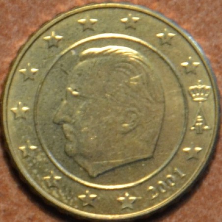 Euromince mince 10 cent Belgicko 2001 (UNC)