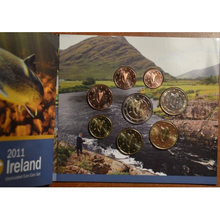 Euromince mince Súbor 8 Írskych mincí 2011 (BU)