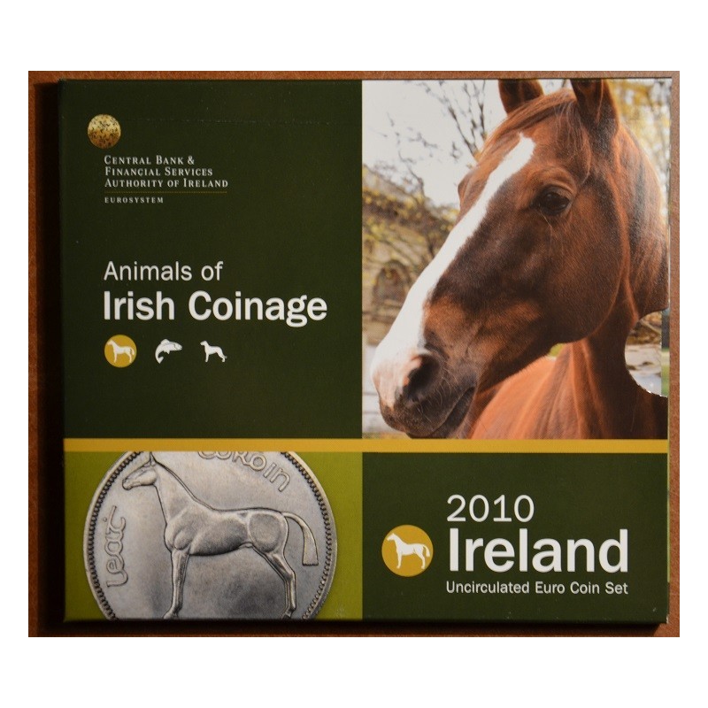 euroerme érme Hivatalos 8 részes ír forgalmi sor 2010 (BU)