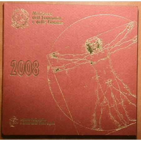 Euromince mince Taliansko 2008 oficiálna sada (BU)