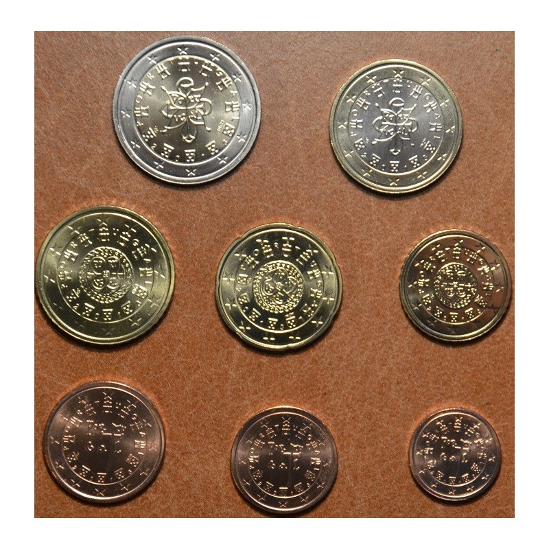 eurocoin eurocoins Portugal 2013 set of 8 coins (UNC)