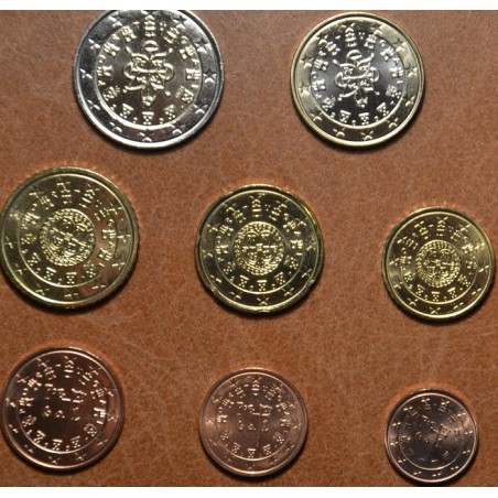 Euromince mince Portugalsko 2007 sada 8 mincí (UNC)