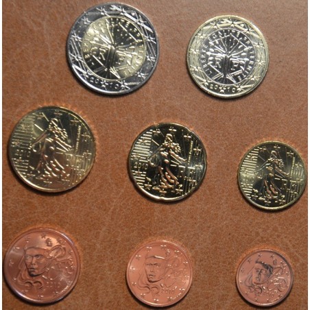 Euromince mince Francúzsko 2010 sada 8 euromincí (UNC)
