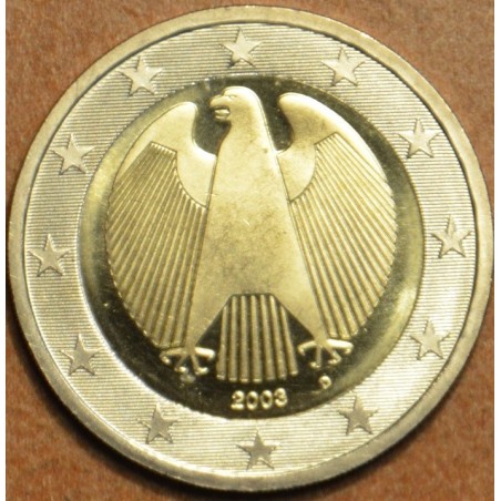 Euromince mince 2 Euro Nemecko \\"D\\" 2003 (UNC)