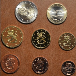 Set of 8 eurocoins Finland 2002 (UNC)