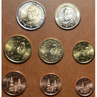 euroerme érme Spanyol 8 részes forgalmi sor 2013 (UNC)