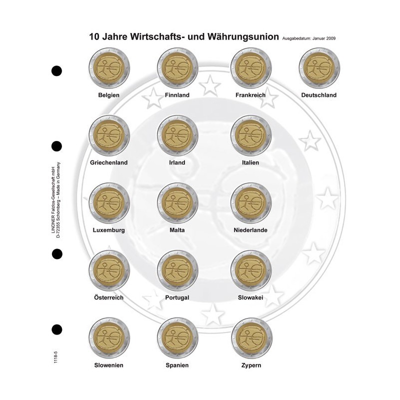 eurocoin eurocoins Lindner page for common 2 Euro coins - page 5. (...