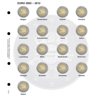 eurocoin eurocoins Lindner page for common 2 Euro coins - page 8. (...