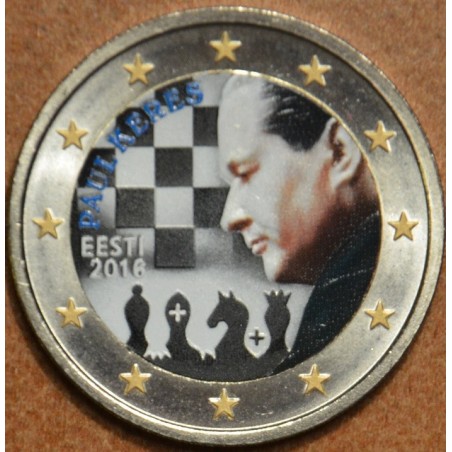 euroerme érme 2 Euro Észtország 2015 - Paul Keres II. (színezett UNC)