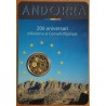 euroerme érme 2 Euro Andorra 2014 (BU kártya)