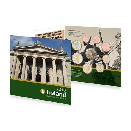 Euromince mince Írsko 2016 sada 8 mincí (BU)