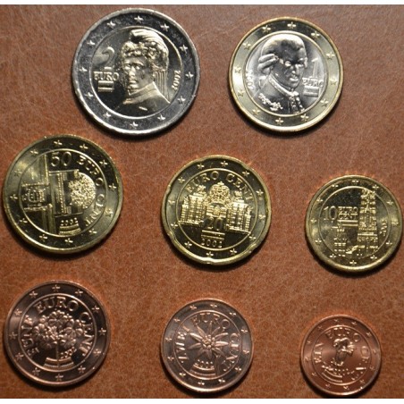 Euromince mince Sada 8 rakúskych mincí 2003 (UNC)