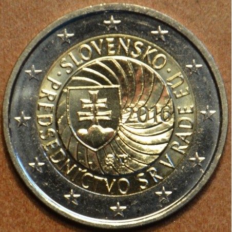 Euromince mince 2 Euro Slovensko 2016 - Predsedníctvo EU (UNC)