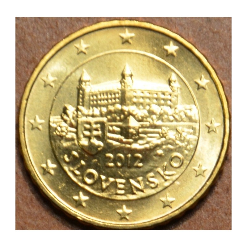 eurocoin eurocoins 10 cent Slovakia 2012 (UNC)