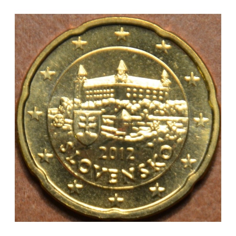 Euromince mince 20 cent Slovensko 2012 (UNC)