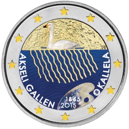 euroerme érme 2 Euro Finnország 2015 - Akseli Gallen Kallela II. (s...