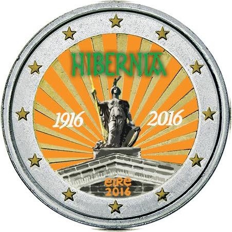 eurocoin eurocoins 2 Euro Ireland 2016 - 100 years of Easter Rising...