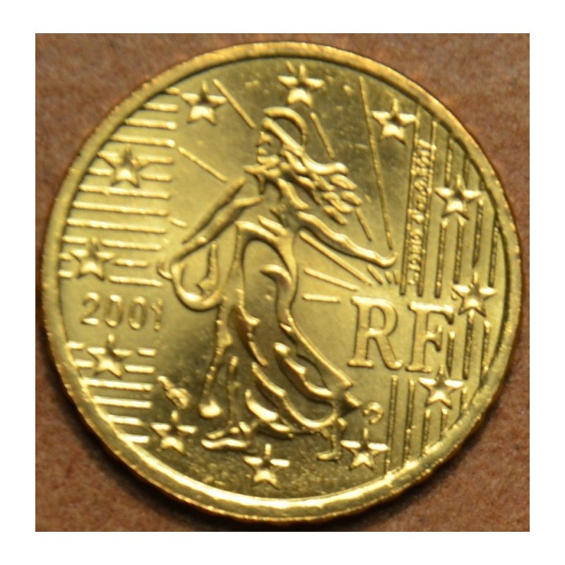 euroerme érme 10 cent Franciaország 2001 (UNC)