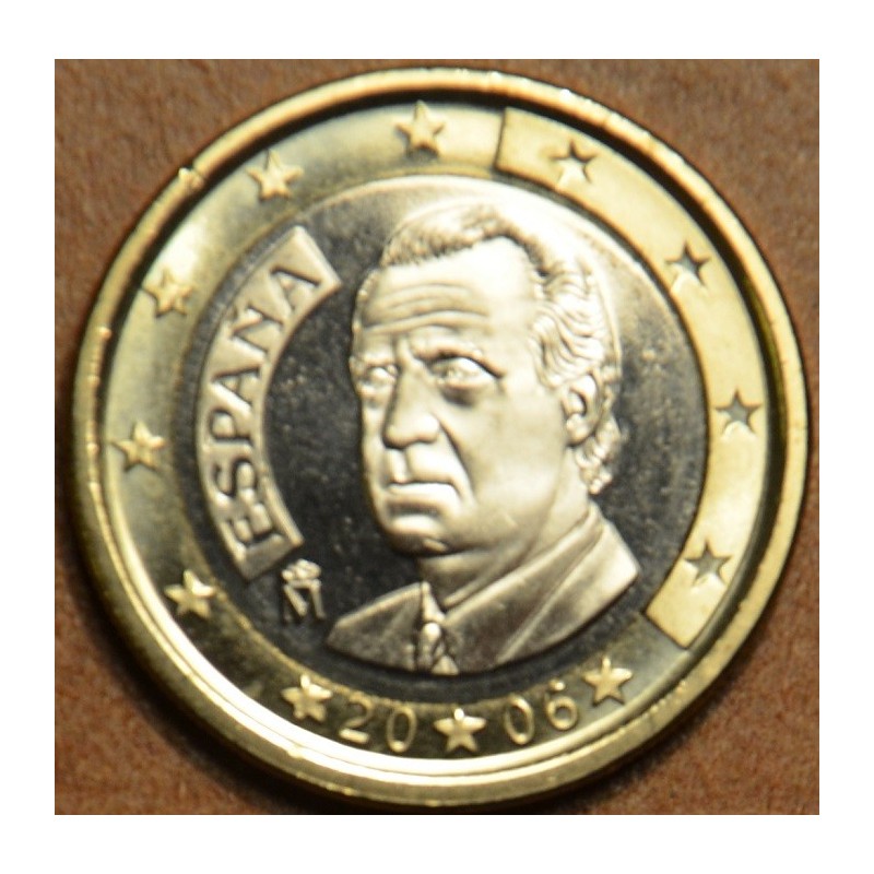 euroerme érme 1 euro Spanyolország 2006 (UNC)