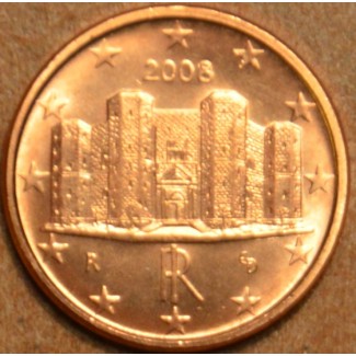 Euromince mince 1 cent Taliansko 2008 (UNC)