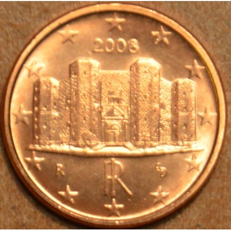euroerme érme 1 cent Olaszország 2008 (UNC)