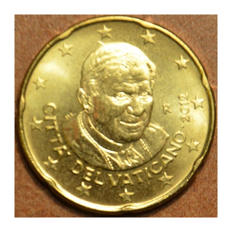 euroerme érme 20 cent Vatikán 2012 (BU)