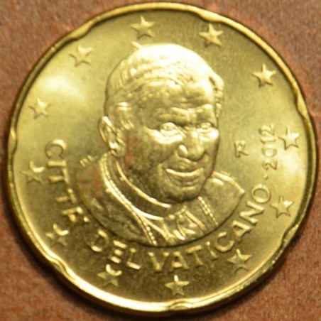 Euromince mince 20 cent Vatikán 2012 (BU)