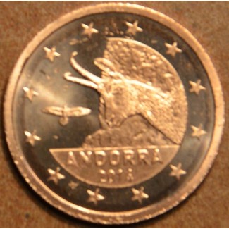 1 cent + 2 cent Andorra 2014 (UNC)