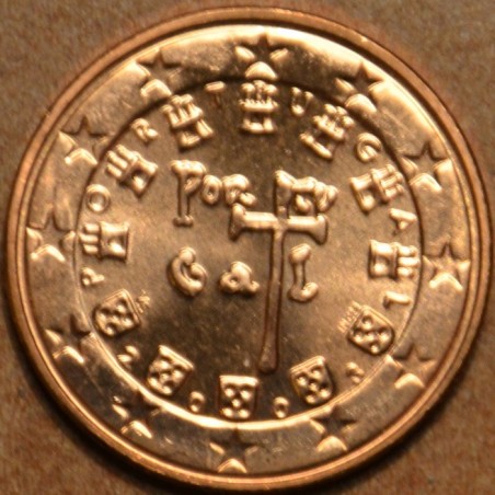 euroerme érme 5 cent Portugália 2003 (UNC)