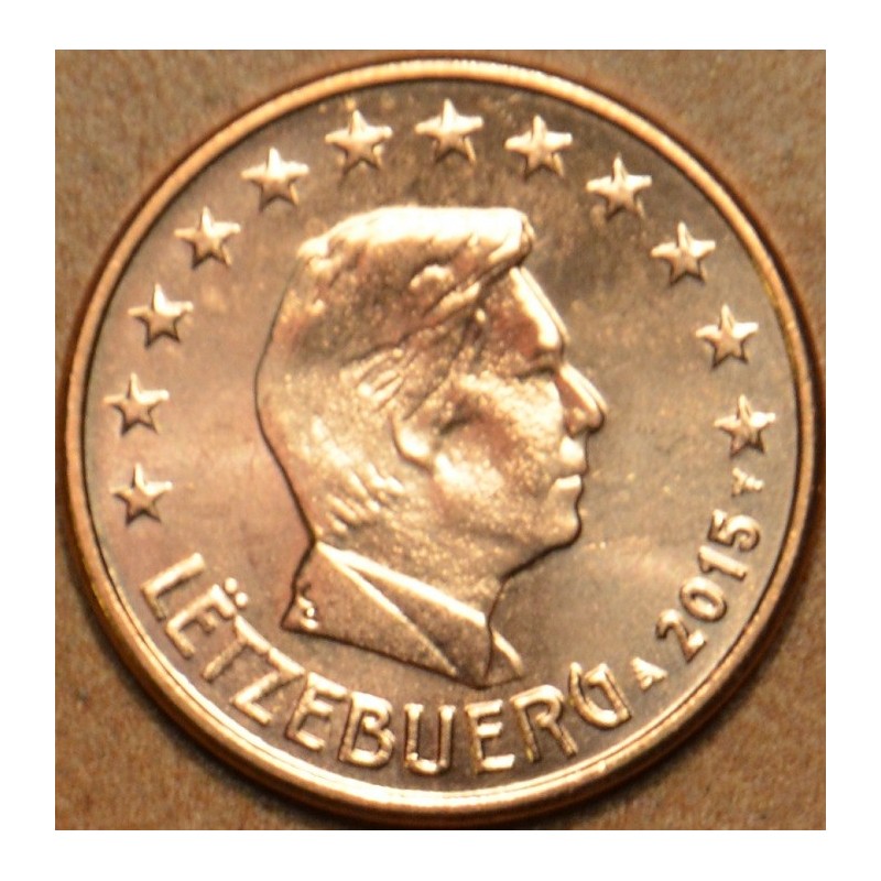 Euromince mince 2 cent Luxembursko 2015 (UNC)