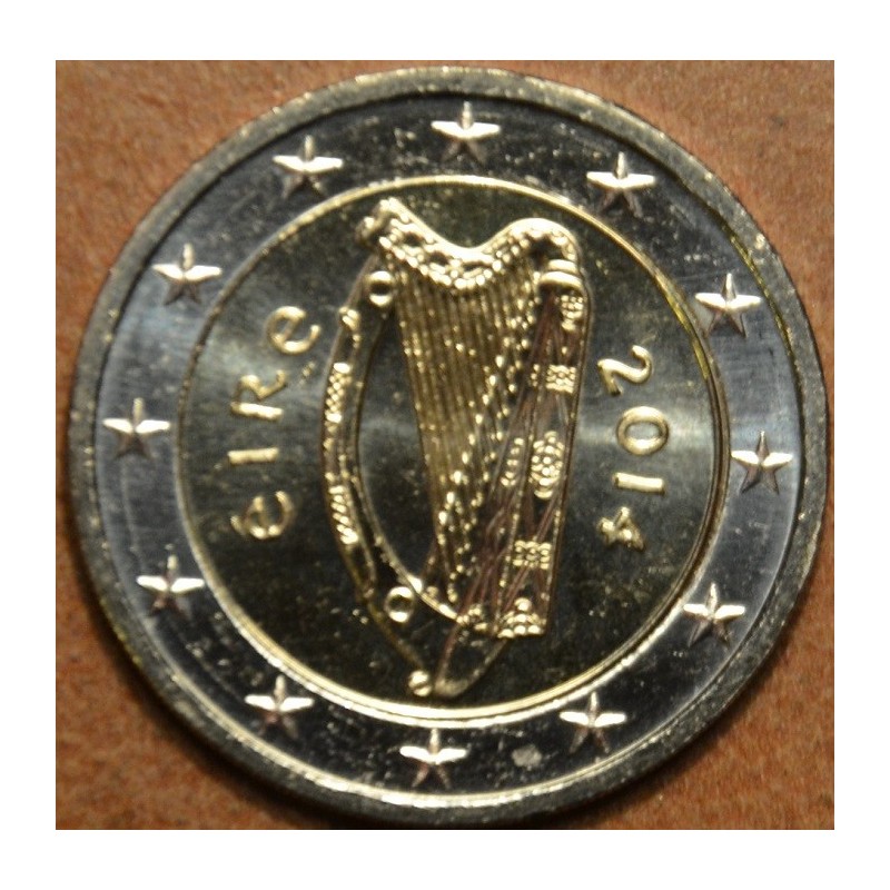 eurocoin eurocoins 2 Euro Ireland 2014 (UNC)