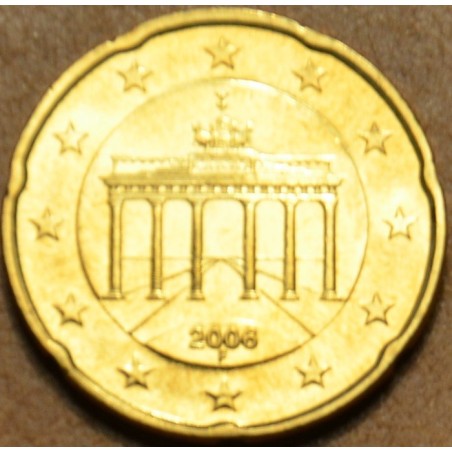 Euromince mince 20 cent Nemecko \\"F\\" 2006 (UNC)