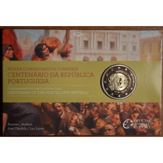 Euromince mince 2 Euro Portugalsko 2010 - 100. výročie Portugalskej...