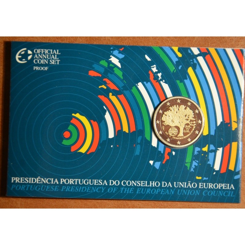 Euromince mince 2 Euro Portugalsko 2007 - Portugalské predsedníctvo...